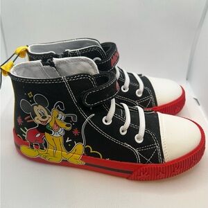♦️ Disney Kids Black and Red‎ Sneakers